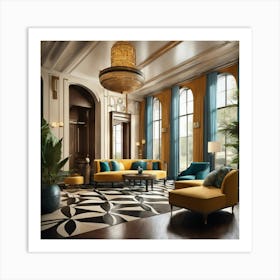 Living Room Art Print