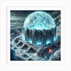 Cryo Shield Dome Art Print