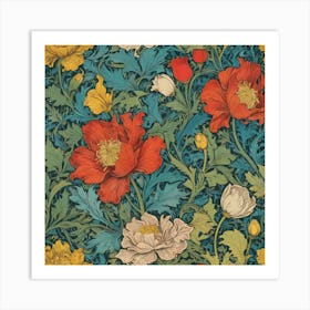 William Morris Wallpaper 3 Art Print