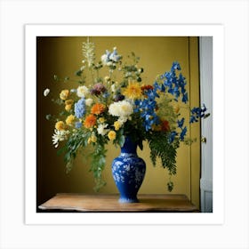 Vase Of Flowers 1 Art Print