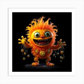 Monster Monster Monster 7 Art Print