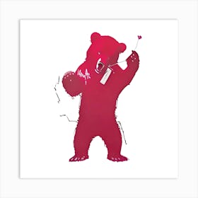 Viva Bear Art Print