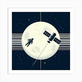 lost in the space Art Print