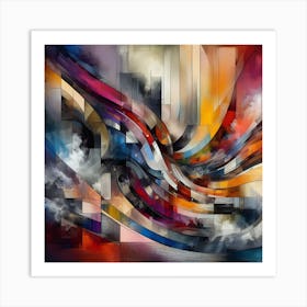 Abstract Painting 4 Art Print