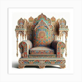 Throne Art Print