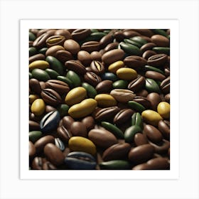 Coffee Beans 280 Art Print