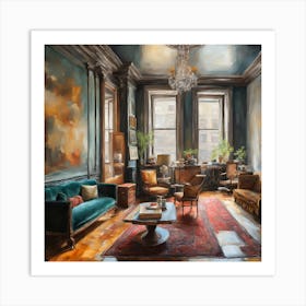 Family Room Art Print