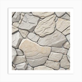 Stone Wall 21 Art Print