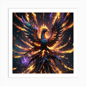 Phoenix 13 Art Print