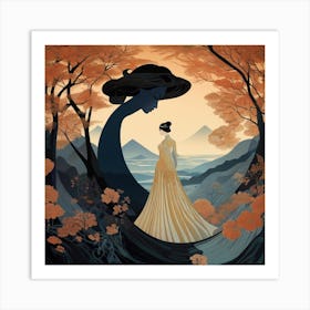 Asian Woman Art Print