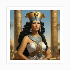 Queen Of Egypt Art Print
