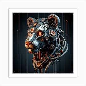 Futuristic Animal 3 Art Print