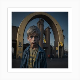 Mcdonald'S Boy Art Print