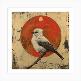 Bird On A Branch 3 Art Print