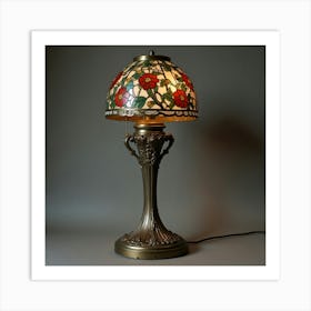 Tiffany Table Lamp 1 Art Print