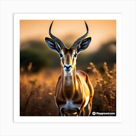 Antelope Art Print