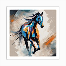 Horse Painting 1 Art Print