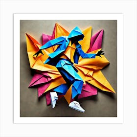 Origami Dancer 116 Art Print