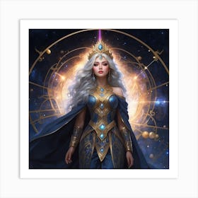 Queen Of Magic Art Print