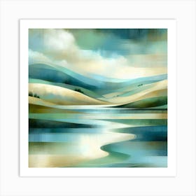 Waterscape Ii Art Print