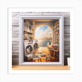 Laundry Room Art Print