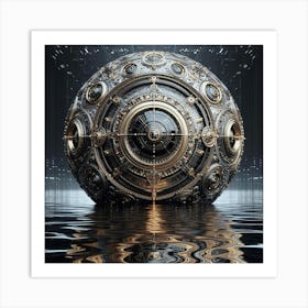 Sphere Of Water Art Print