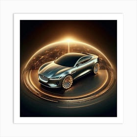 Jaguar I-Pace Concept 1 Art Print