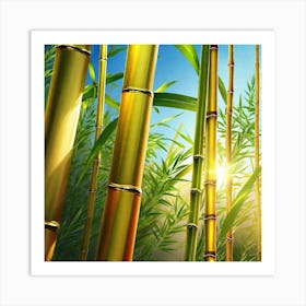 Bamboo Forest 19 Art Print