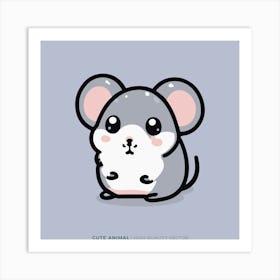 Cute Mouse 9 Art Print