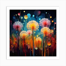 Dandelions Art Print