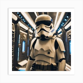 Stormtrooper Art Print