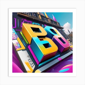 Bb Logo Art Print