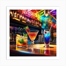 Rainbow Bar 1 Art Print