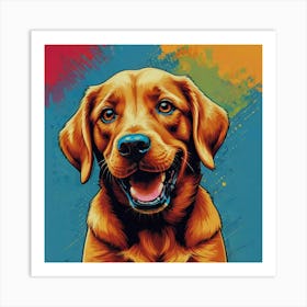 Golden Retriever Art Print