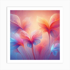 The delicate petals 1 Art Print