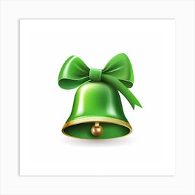 Christmas Bell 1 Art Print