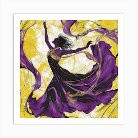 Dancer Canvas Print Art Print