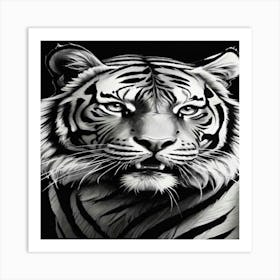 Tiger 7 Art Print