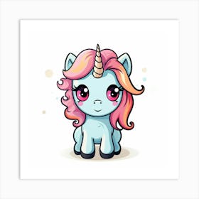 Cute Unicorn 287 Art Print