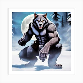 Werewolf 14 Art Print