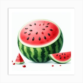 Watermelon 2 Art Print