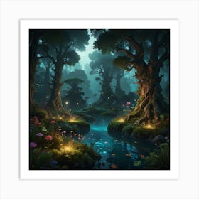 Fairy Forest 13 Art Print