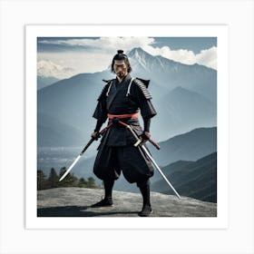 Samurai 5 Art Print