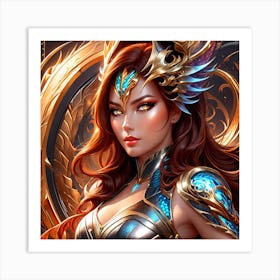 Hero Of Legends 1 Art Print