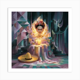 Frida Kahlo 3 Art Print