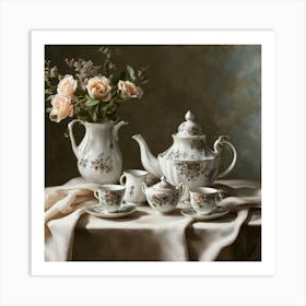 Tea Art 22 Art Print