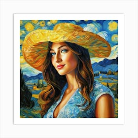 Starry Night dh Art Print