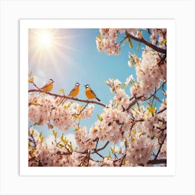 Cherry Blossoms 11 Art Print