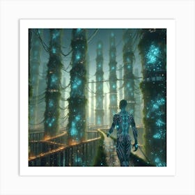 Sci-Fi Art Art Print