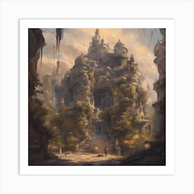 Fantasy Castle 12 Art Print